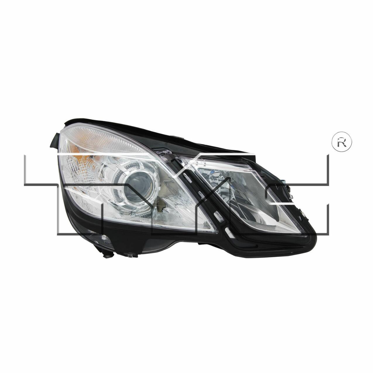 Mercedes Headlight Assembly - Passenger Side (Halogen) (NSF) 212820966164 - TYC 2012235001